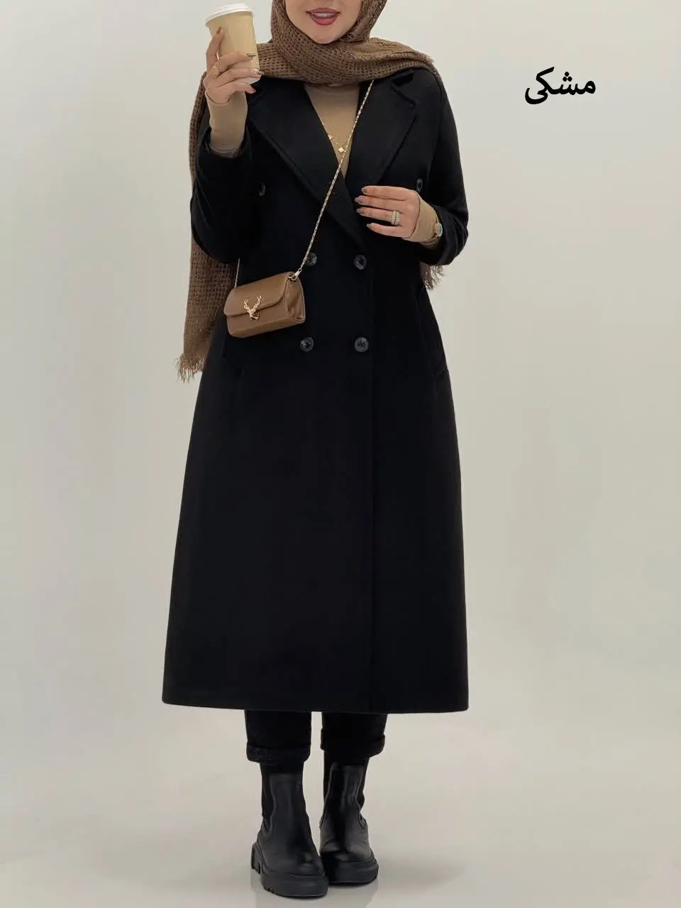 3665-پالتو مزونی برازنده